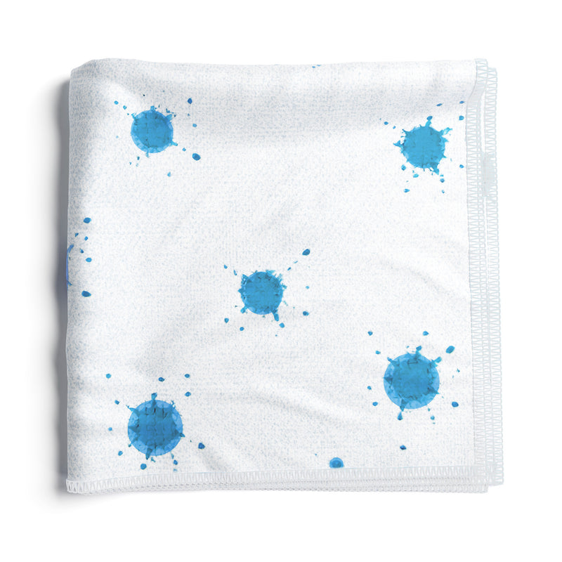 Francis lens cloth, folded