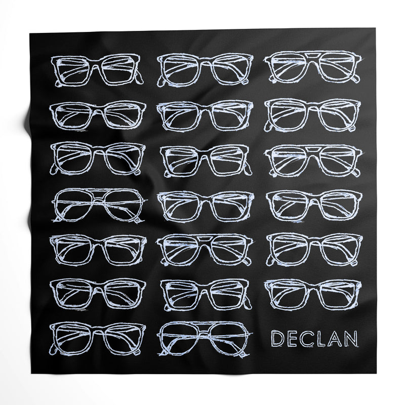 Slate lens cloth, flat
