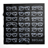Slate lens cloth, flat