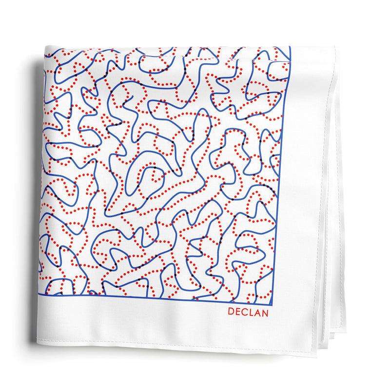 Tangent lens cloth, folded